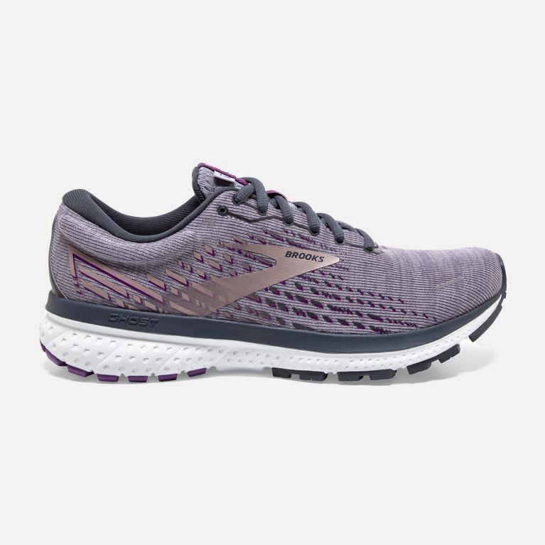 Brooks Ghost 13 Womens Road Running Shoes - Lavender Purple/Ombre/Metallic - Philippines (765190SZE)